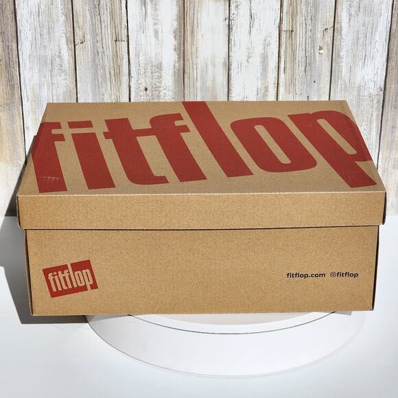 NEW - FitFlop Women's F-Mode Leather Flatform Zip Ankle Boots - Size 9 - Picture 11 of 12